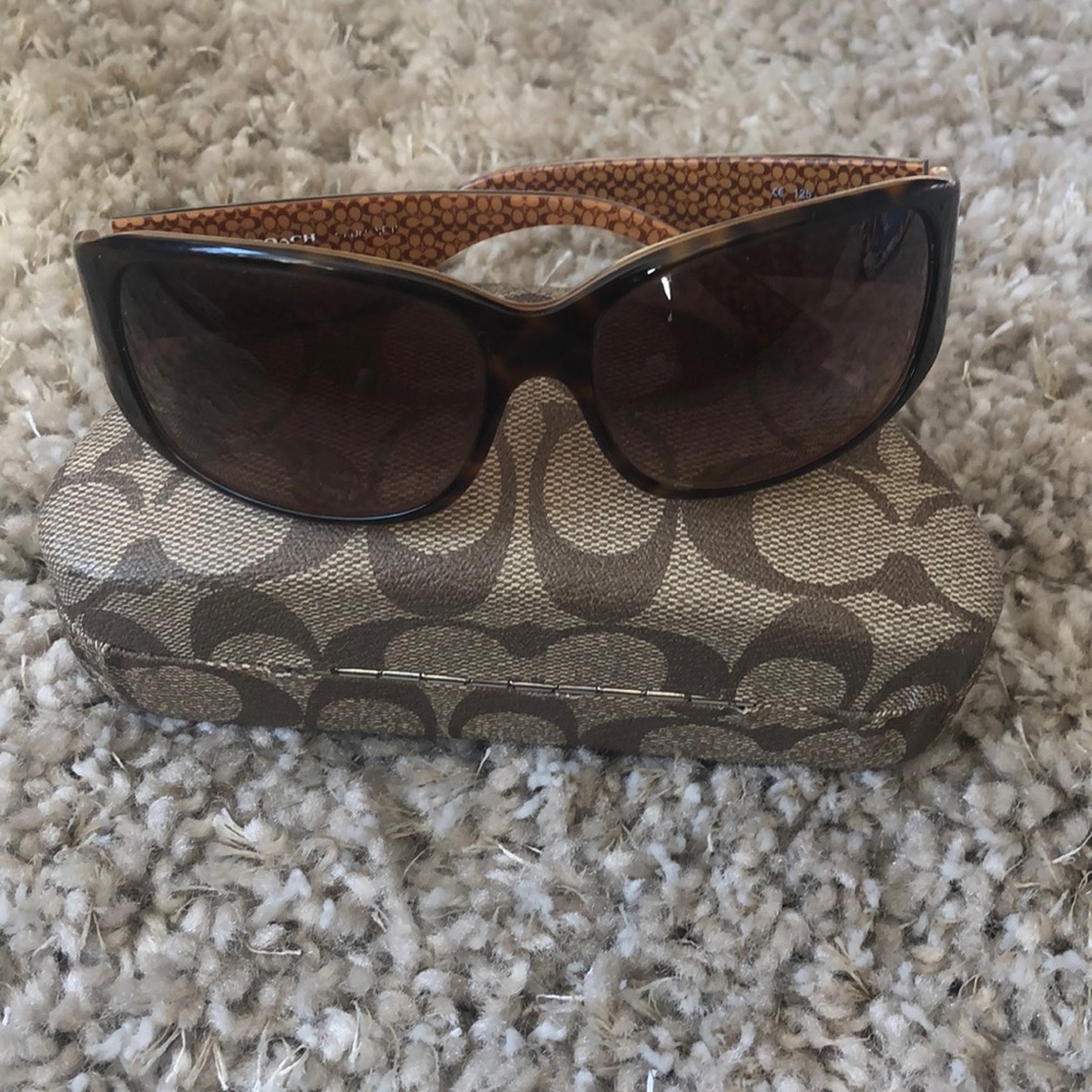 COACH Sunglasses and case